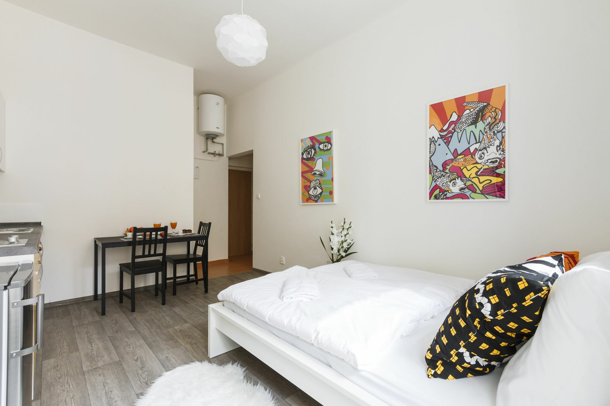 Residence Vita Nejedleho Praha Bagian luar foto